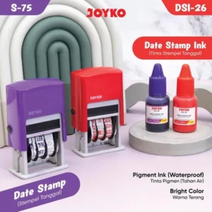 JOYKO DATE STAMP S-75 STEMPEL TANGGAL