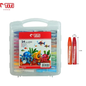 JOYKO OIL PASTEL / KRAYON MINYAK TI-P-24S / 24 WARNA / COLOURS COLORS CRAYON ANAK SET TERMURAH